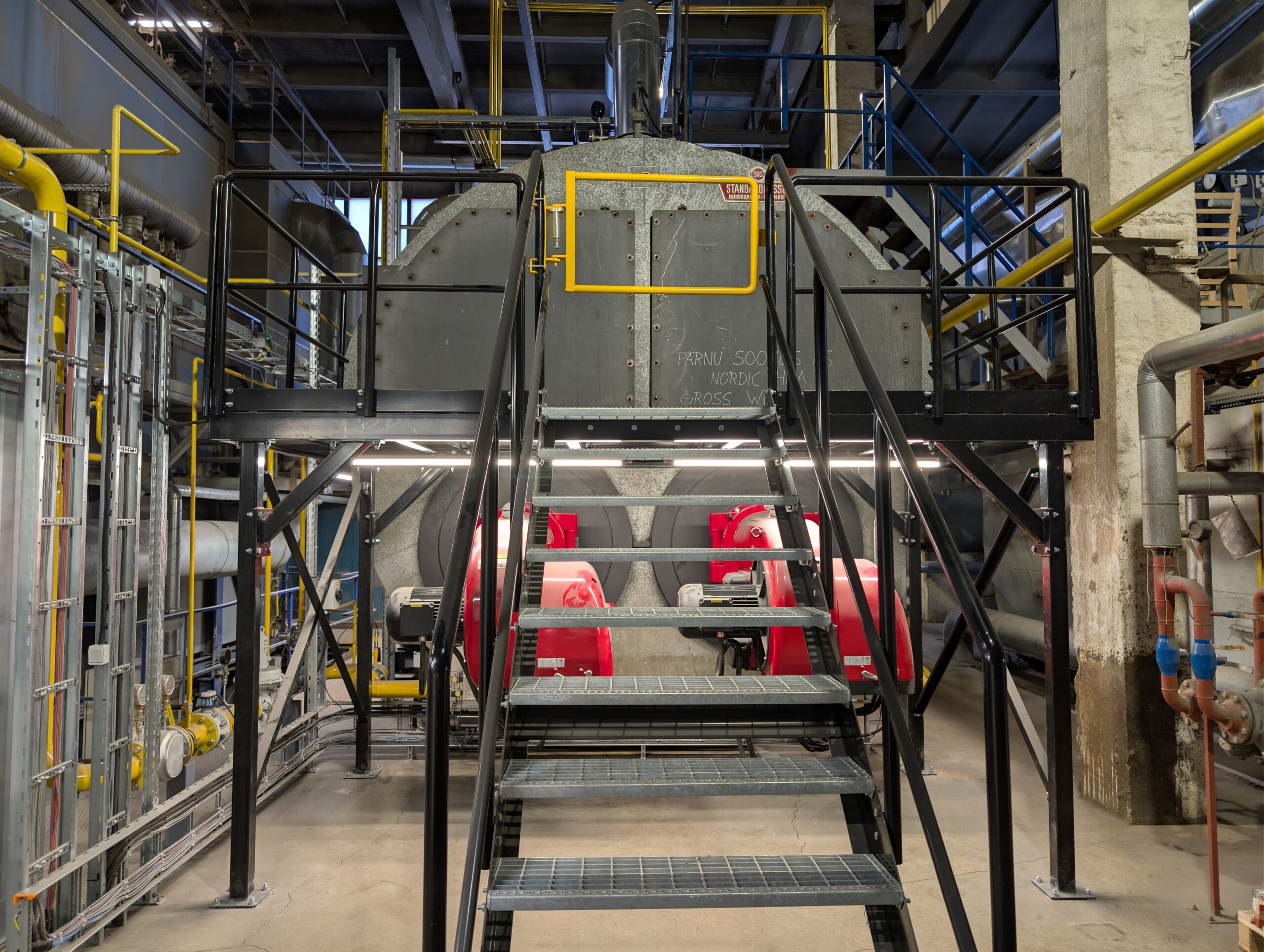Gren Eesti AS 2 x 8MW gaasikatla rekonstrueerimine